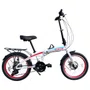 BICICLETA DOBRAVEL FD-500 SHIMANO 21V FREIO A DISCO BRANCA 
