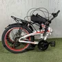 BICICLETA DOBRAVEL FD-500 SHIMANO 21V FREIO A DISCO BRANCA 
