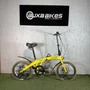 BICICLETA DOBRAVEL TWO DOGS PLIAGE ARO 20 SHIMANO 7V AMARELA