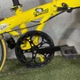BICICLETA DOBRAVEL TWO DOGS PLIAGE ARO 20 SHIMANO 7V AMARELA