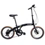 BICICLETA DOBRAVEL TWO DOGS PLIAGE ARO 20 SHIMANO 7V  PRETA 