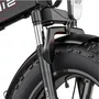 BICICLETA ELETRICA ENGWE ARO 20 EP2 PRO 750W DOBRAVEL PRETA