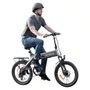 BICICLETA ELETRICA ENGWE C20 DOBRAVEL 250W BATERIA 36V CINZA