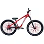 BICICLETA GIOS 4FREAKS VERMELHA/BRANCA SINGLE WHEELING/GRAU