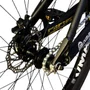 BICICLETA GIOS DJ PRETA/DOURADA 26 SINGLE WHEELING/GRAU/DIRT