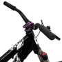 BICICLETA GIOS FRX-EVO PRETO/BRANCO/ROXO SINGLE GRAU