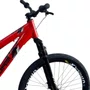 BICICLETA GIOS FRX-EVO VERMELHA SINGLE SPEED WHEELING/GRAU