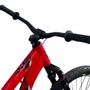 BICICLETA GIOS FRX-EVO VERMELHA SINGLE SPEED WHEELING/GRAU