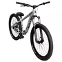 BICICLETA HUPI NAJA 2026 CINZA/PRETO ARO 26 WHEELING/GRAU