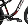 BICICLETA HUPI NAJA 2026 PRETA/VERMELHA ARO 26 WHEELING/GRAU