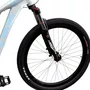 BICICLETA HUPI NAJA CINZA/AZUL ARO 26 WHEELING/GRAU