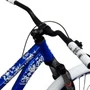 BICICLETA HUPI STRIP 2026 AZUL/BRANCO ARO 26 WHEELING/GRAU