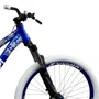 BICICLETA HUPI STRIP 2026 AZUL/BRANCO ARO 26 WHEELING/GRAU