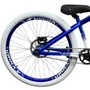 BICICLETA HUPI STRIP 2026 AZUL/BRANCO ARO 26 WHEELING/GRAU