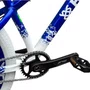 BICICLETA HUPI STRIP 2026 AZUL/BRANCO ARO 26 WHEELING/GRAU