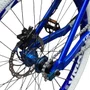 BICICLETA HUPI STRIP 2026 AZUL/BRANCO ARO 26 WHEELING/GRAU