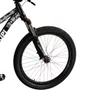 BICICLETA HUPI STRIP 2026 PRETA/BRANCA ARO 26 WHEELING/GRAU 