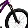 BICICLETA HUPI STRIP 2026 ROXA/PRETA ARO 26 WHEELING/GRAU 