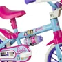 BICICLETA INFANTIL ARO 12 NATHOR BARBIE AZUL E ROSA