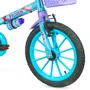 BICICLETA INFANTIL ARO 16 FEMININA NATHOR FROZEN AZUL