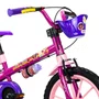 BICICLETA INFANTIL ARO 16 FEMININA NATHOR TOP GIRLS ROSA