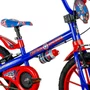 BICICLETA INFANTIL ARO 16 NATHOR CAPITAO AMERICA AZUL/VERM