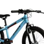 BICICLETA INFANTIL ARO 20 ATHOR BRAVE 7V SHIMANO AZUL CLARO