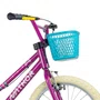 BICICLETA INFANTIL ARO 20 FEMININA NATHOR LOVELY ROSA