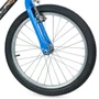 BICICLETA INFANTIL ARO 20 NATHOR HOT WHEELS PRETO E AZUL