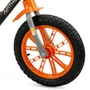 BICICLETA INFANTIL NATHOR ARO 14 FIRST PRO PRETO/LARANJA