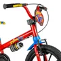 BICICLETA INFANTIL NATHOR ARO 16 HOMEM ARANHA VERMELHA