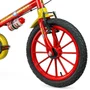 BICICLETA INFANTIL NATHOR ARO 16 HOMEM DE FERRO VERM/AMAR