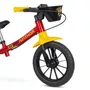 BICICLETA INFANTIL NATHOR BALANCE ARO 12 VERMELHA
