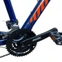 BICICLETA MTB ARO 26 HOUSTON NON-SERIES HAZE AZUL/LARANJA
