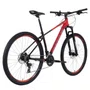 BICICLETA MTB ARO 29 AUDAX ADX 70 PRETO/VERMELHO