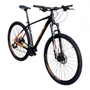 BICICLETA MTB ARO 29 AUDAX HAVOK TX 16V PRETO/LARANJA TAM 19