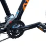 BICICLETA MTB ARO 29 AUDAX HAVOK TX 16V PRETO/LARANJA TAM 19