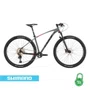 BICICLETA MTB ARO 29 OGGI BIG WHEEL 7.3 2024 GRAFITE/PRETO/V