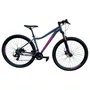 BICICLETA MTB ARO 29 OGGI FLOAT SPORT GRAFITE/ROSA/AZUL