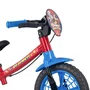BICICLETA NATHOR BALANCE  ARO 12 EQUILIBRIO SPIDER-MAN VERME