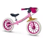 BICICLETA NATHOR BALANCE ARO 12 ROSA PRINCESAS