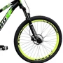 BICICLETA PRO-X MANDRAKE ARO 26 WHEELING/GRAU PRETA/VERDE