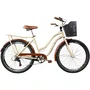 BICICLETA RETRO ARO 26 C/ CESTA E BAGAGEIRO BUXA BIKES STYLE