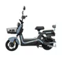 BICICLETA/SCOOTER ELETRICA DROPP 1000W ARO 14 CINZA