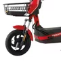BICICLETA/SCOOTER ELETRICA DROPP 1000W ARO 14 VERMELHA