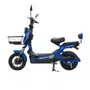 BICICLETA/SCOOTER ELETRICA DROPP D-FORCE 1000W ARO 14 AZUL
