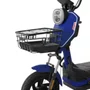 BICICLETA/SCOOTER ELETRICA DROPP D-FORCE 1000W ARO 14 AZUL