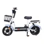 BICICLETA/SCOOTER ELETRICA DROPP JOY CITY 500W BRANCA/CINZA