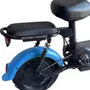 BICICLETA/SCOOTER ELETRICA GTS PRO SUPER 500W PRETO/AZUL