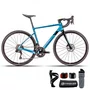 BICICLETA SPEED CARBONO SWIFT UNIVOX COMP DISC 2025 AZUL/PRE